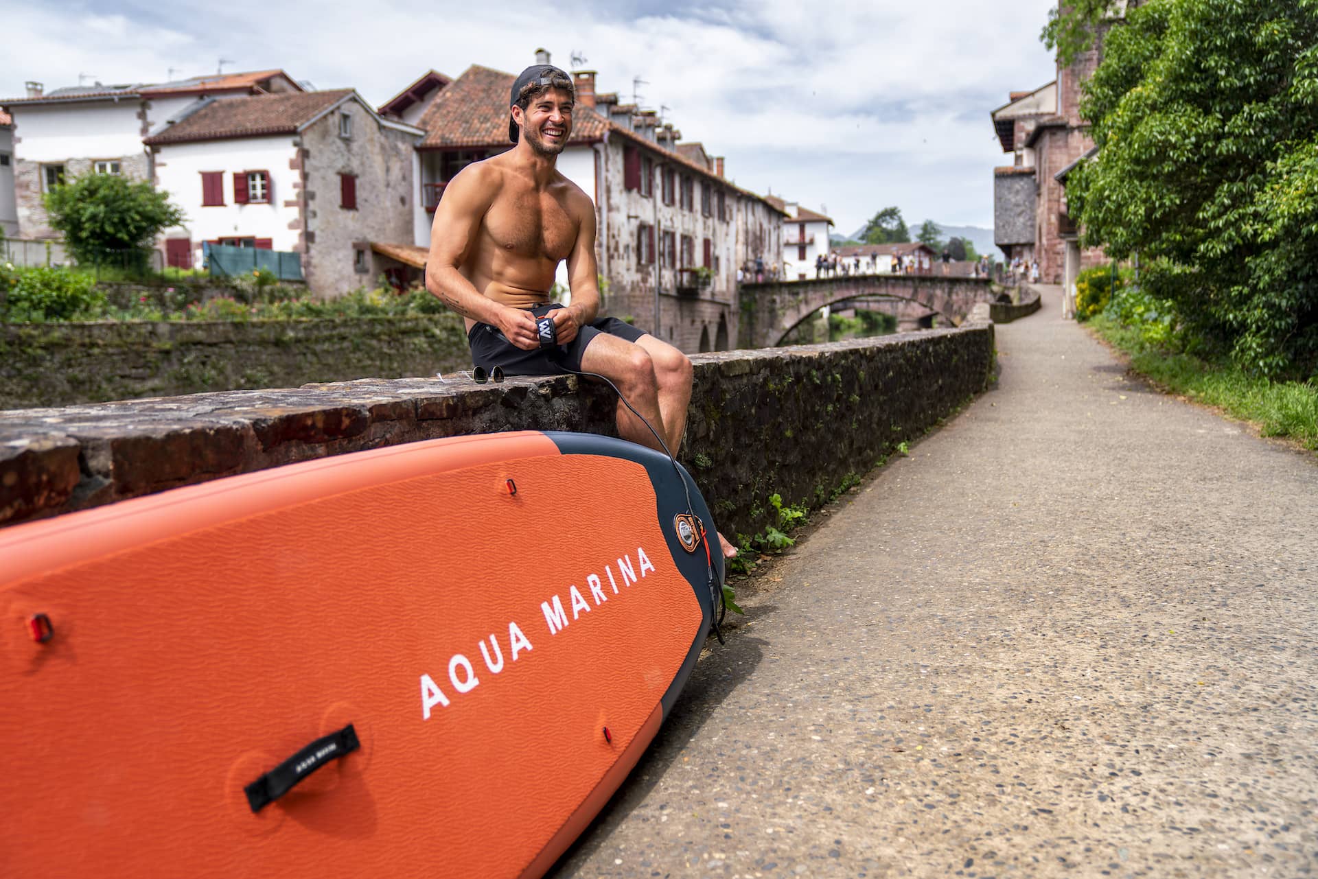 Nafukovací paddleboard Aqua Marina Monster obrazek na vode